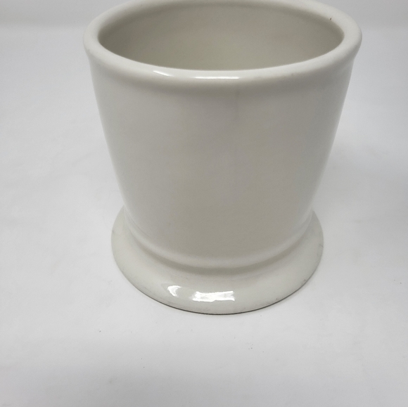 Anthropologie Monogram Mug J Typeface Black  Antique White Coffee Tea Home - Picture 7 of 10